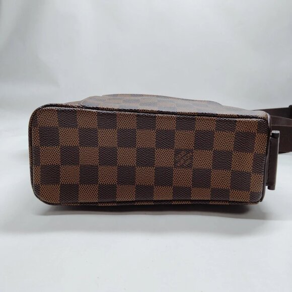 Louis Vuitton LV Shoulder Bag Olav PM Ebene Brown Damier 659-073125 - Picture 4 of 9